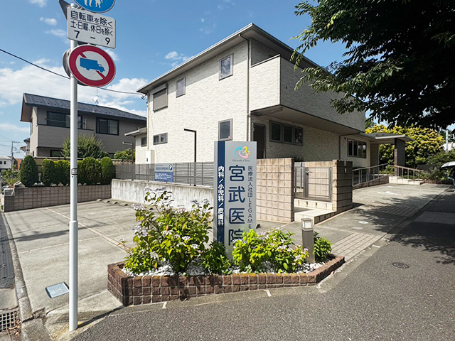 クリニック専用駐車場